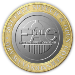 FAC Free Speech and Open Government Award